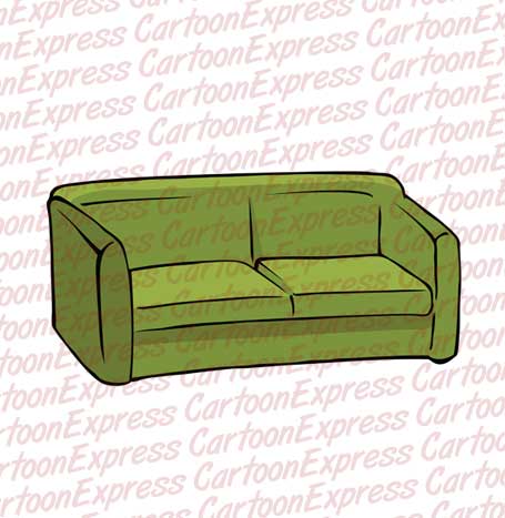 couch green